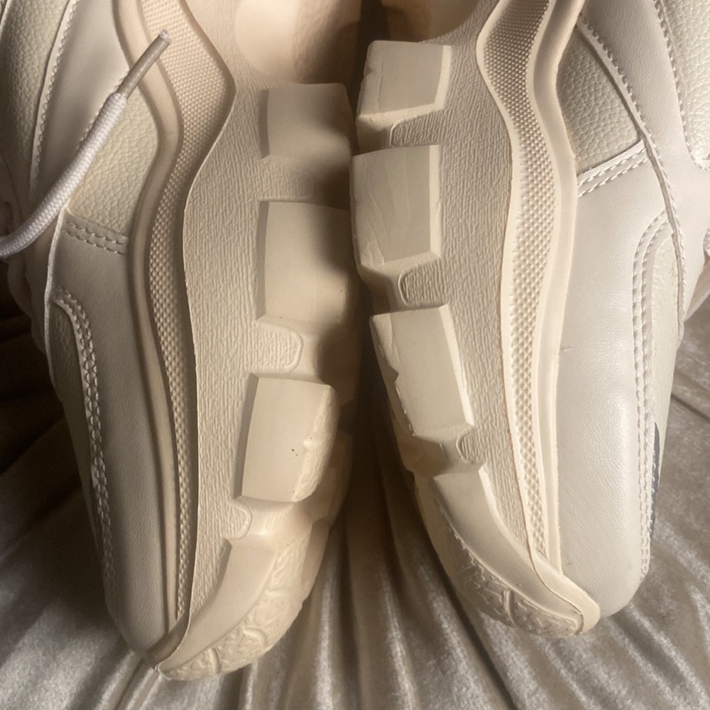🎀 Berness pale Pink Sneakers Size 6 Chunky Platform - Never Worn - Picture 5 of 8